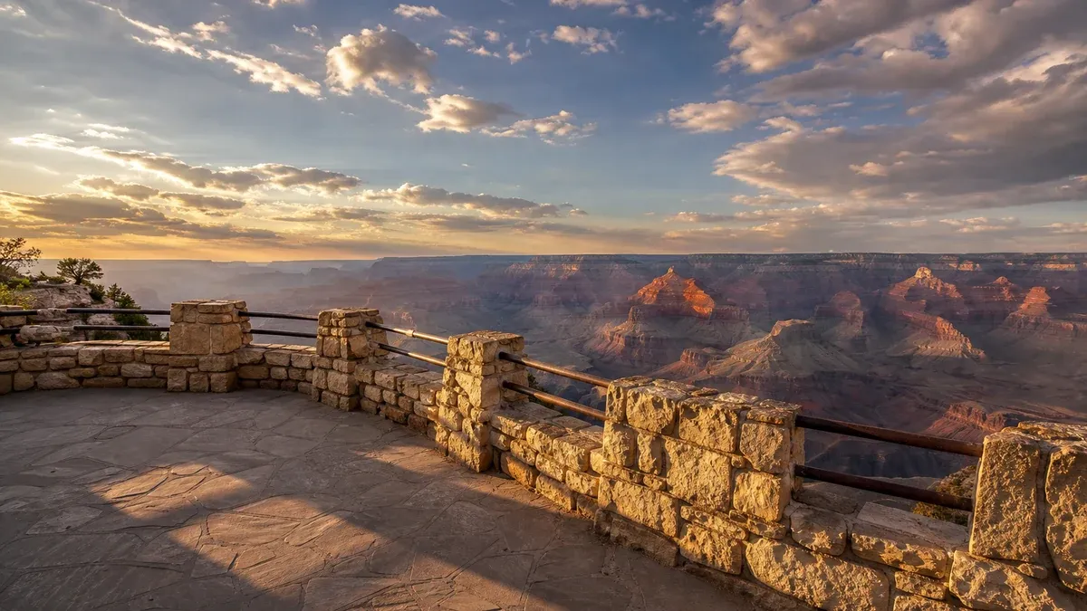 Scenic Overlooks canyon guide illustration